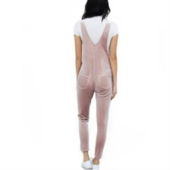 WeWoreWhat Second Skin Dusty Rose Overalls Size XS - Picture 2 of 6